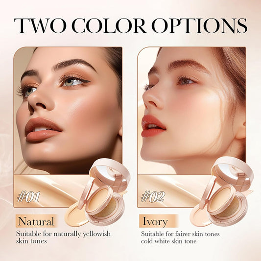 SADOER 2 in 1 Powder air Cushion Foundation