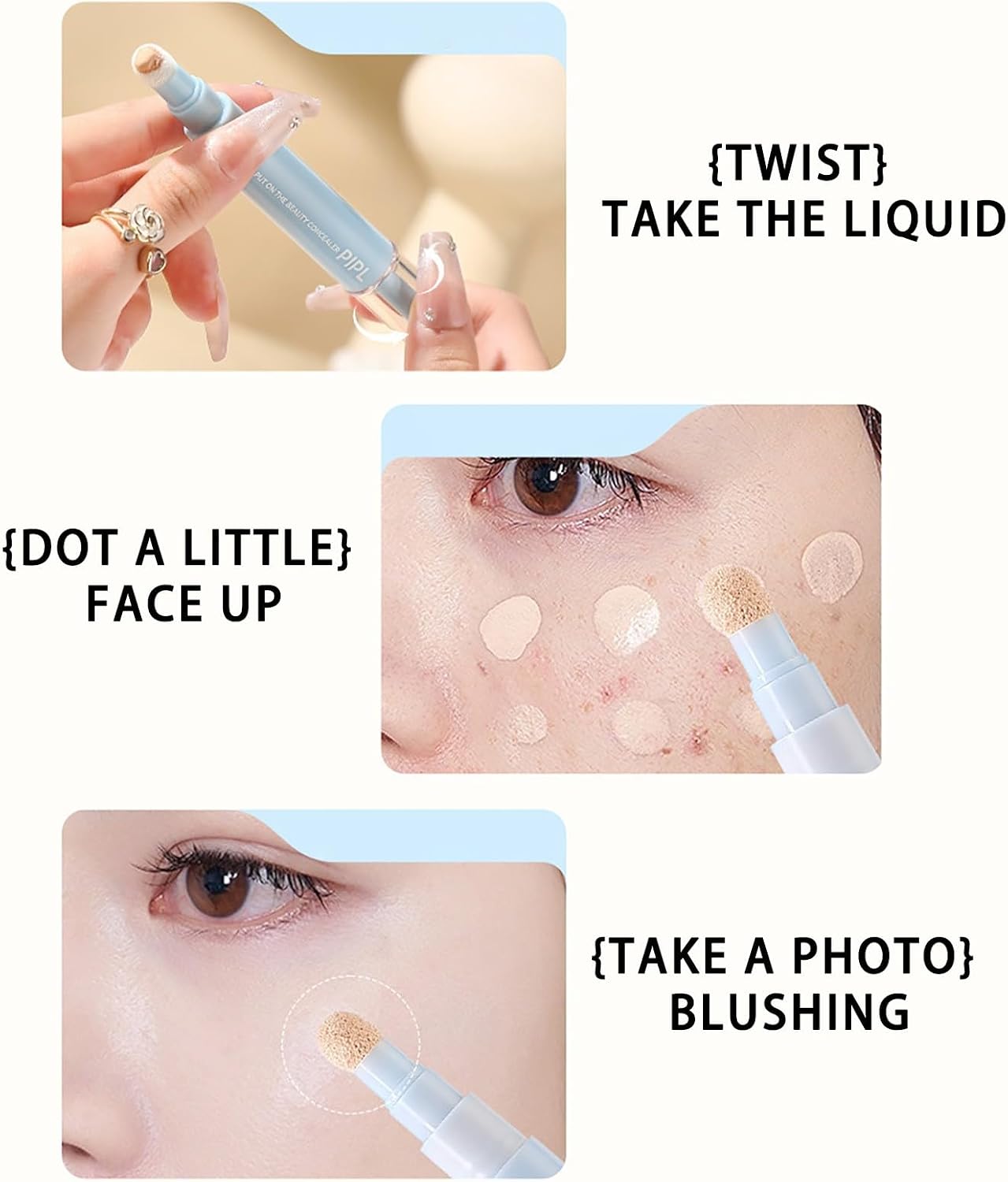 Close To Skin Concealer – Full Coverage Liquid Concealer