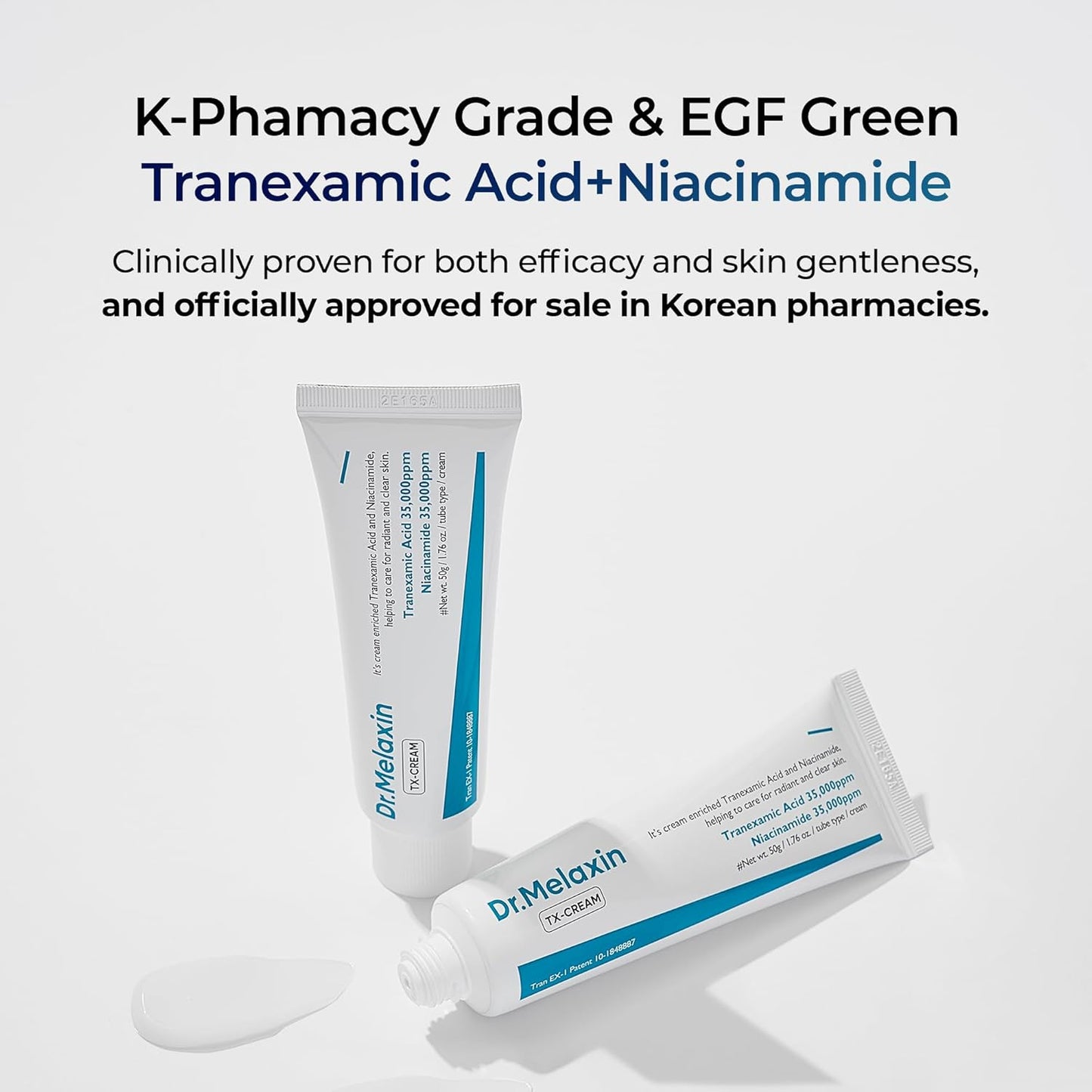 Dr. Melaxin TX-Cream (Tranexamic Acid + Niacinamide 70,000 ppm) 50 ML