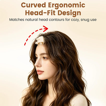3-Minute Auto-Off Heated Hair Root Lifting Comb – Rechargeable Fluffy Hair Volumizer