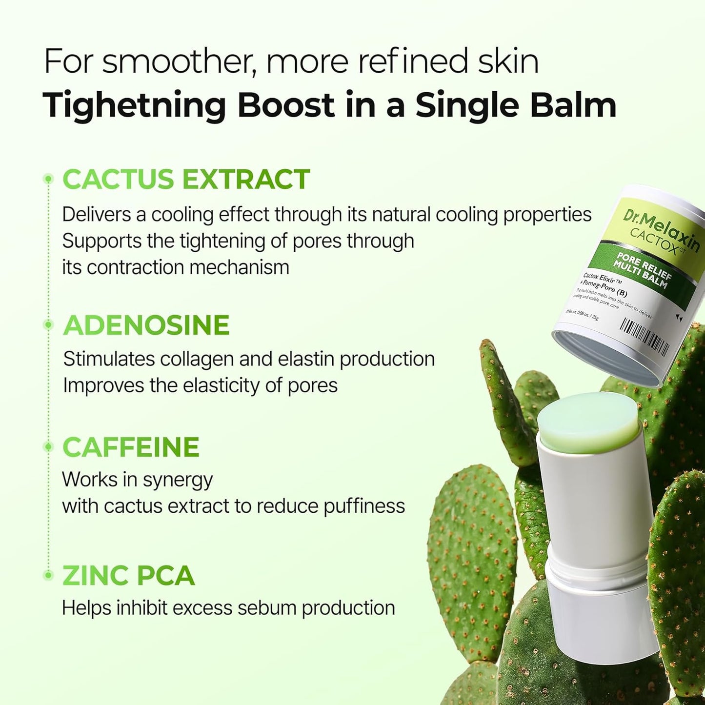 Dr. Melaxin CACTOX™ Pore Relief Multi Balm