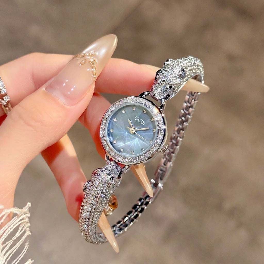 ⌚ GEDI Women's Luxury Panther Jewelry Watch – Model 620561