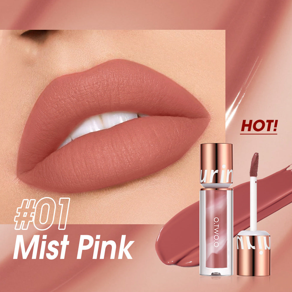 O.TWO.O  Matte Liquid Lipstick Long Lasting Waterproof ( 2 Pieces Combo)