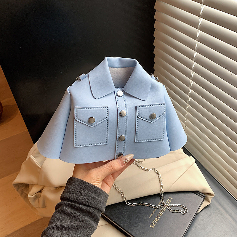 Mini Jacket Shaped Crossbody Bag