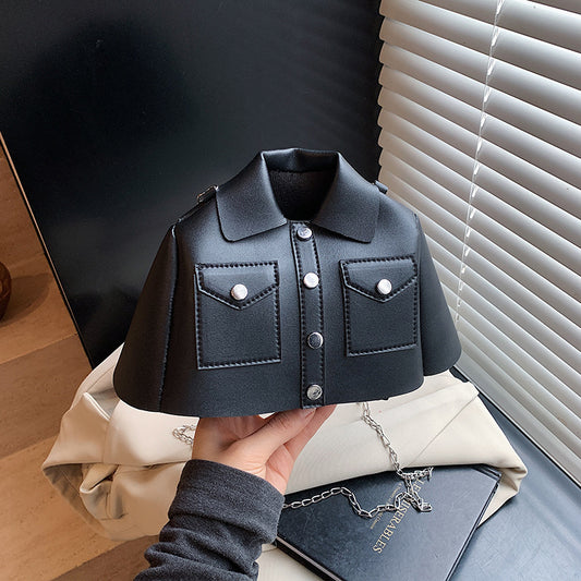Mini Jacket Shaped Crossbody Bag