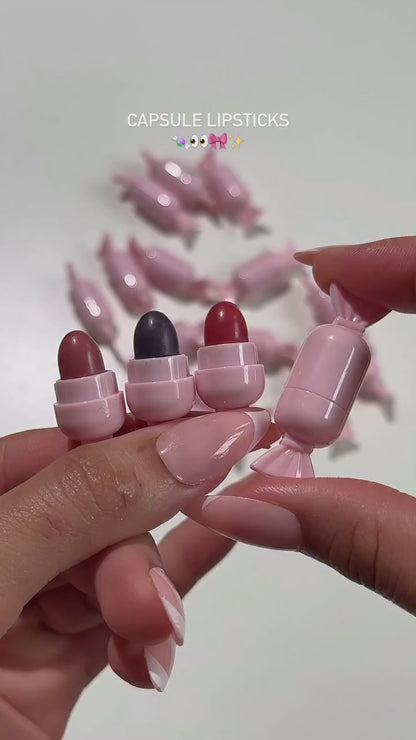 JOJO Diary Mini Lipstick Set (12 Colors) – Candy Shape Matte Lipstick Collection