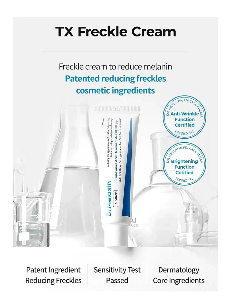 Dr. Melaxin TX-Cream (Tranexamic Acid + Niacinamide 70,000 ppm) 50 ML